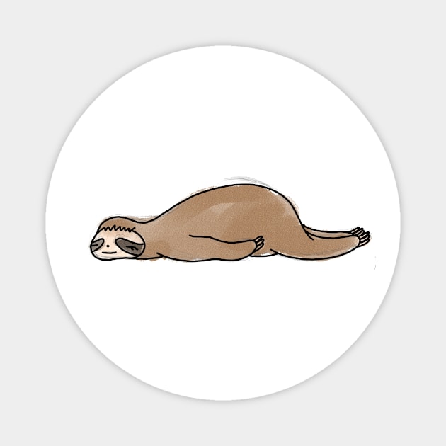 Sloth- "SLOPHISTICATED" Magnet by WhimsyMarket